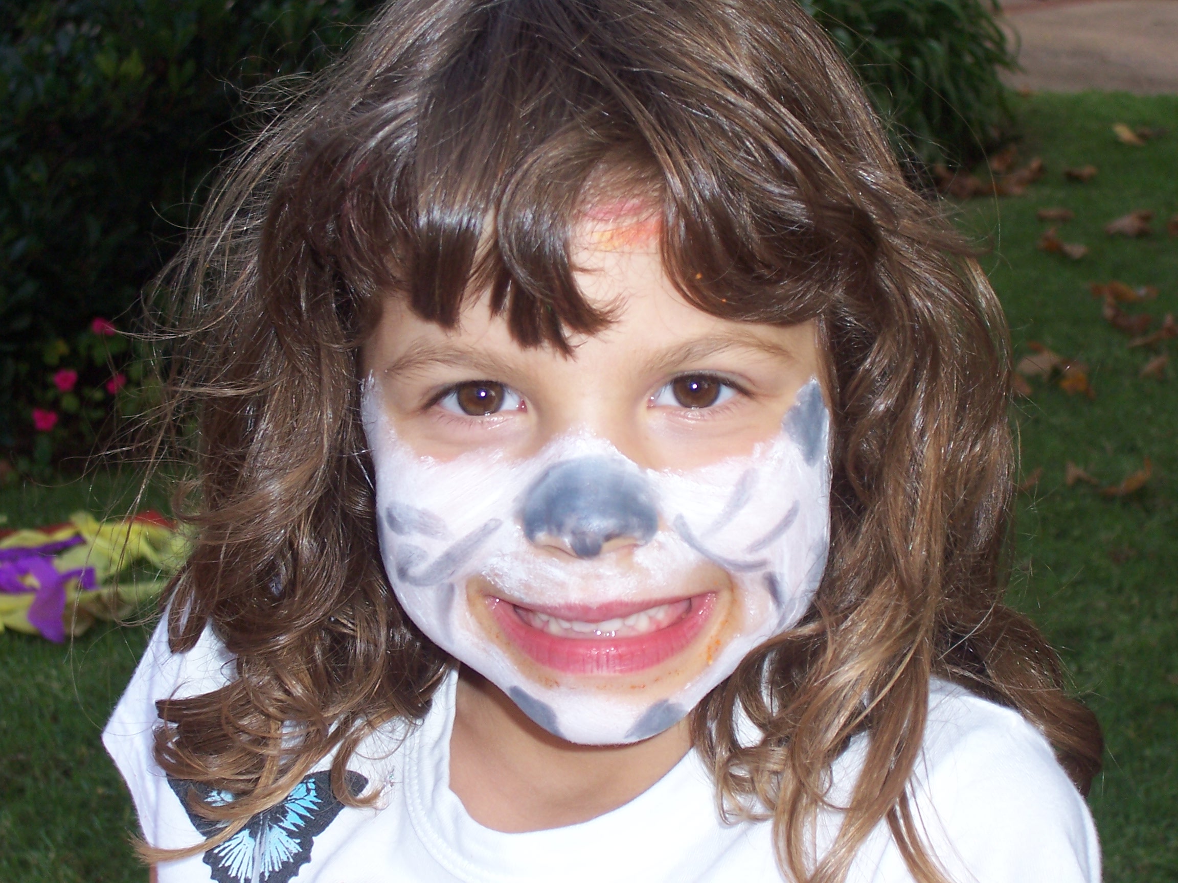 Bonhill-painted face