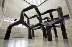 Smoke by Tony Smith, LACMA