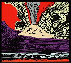Andy Warhol. Mount Vesuvius, 1985.  Andy Warhol Museum.