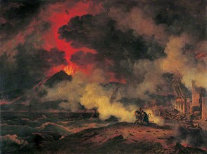 Pierre-Henri de Valenciennes. The Eruption of Vesuvius August 24, 79 A.D., 1813. Museum of Fine Arts, Boston